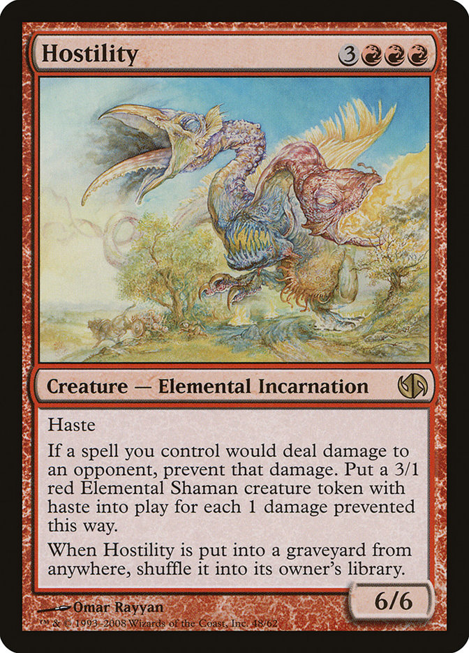 Hostilité [Duel Decks: Jace vs. Chandra]