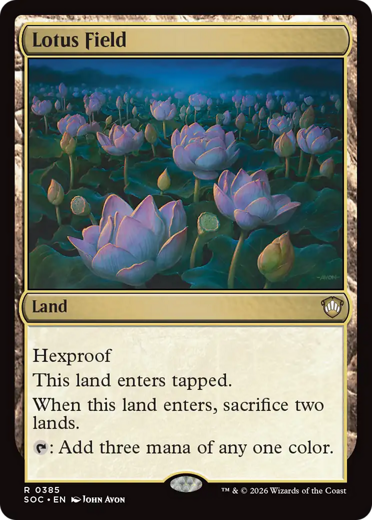 Campo de loto [Secretos de Strixhaven: Commander]