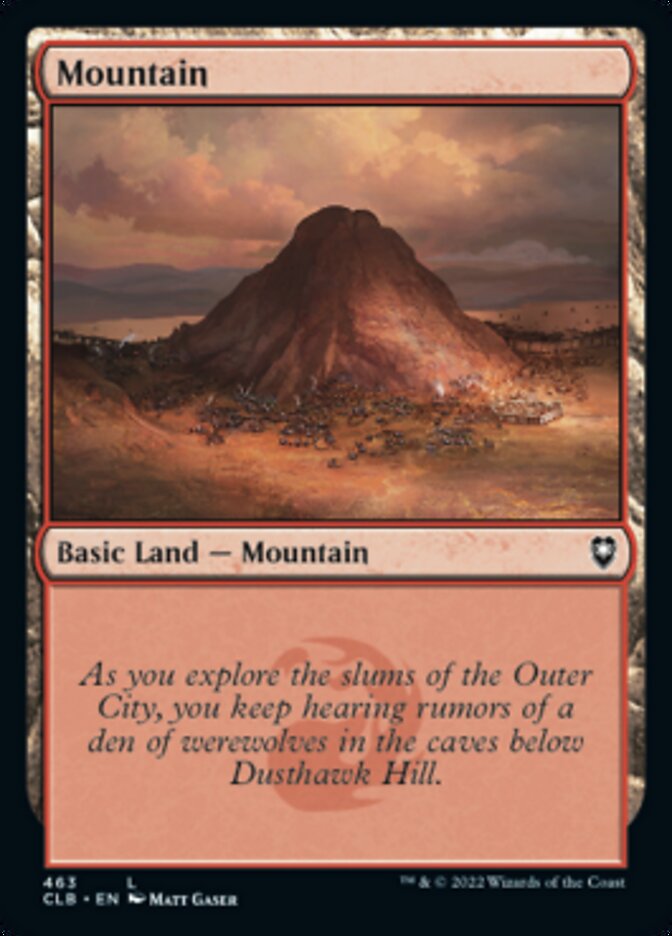 Montagne (463) [Commander Legends : Battle for Baldur's Gate]