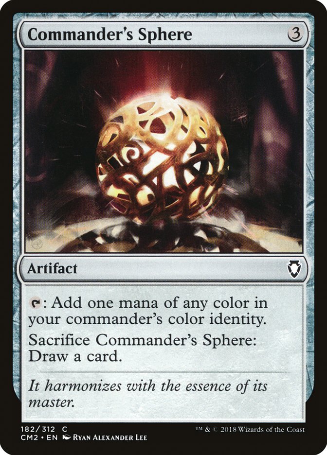 Sphère du commandeur [Commander Anthology Volume II]