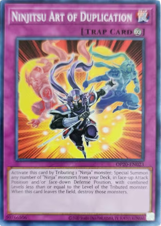 Art Ninjitsu de la Duplication [OP20-FR023] Commune