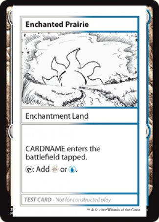 Prairie Enchantée (Édition 2021) [Cartes de test Mystery Booster]