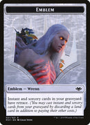 Emblème Wrenn et Six [Jetons Modern Horizons]