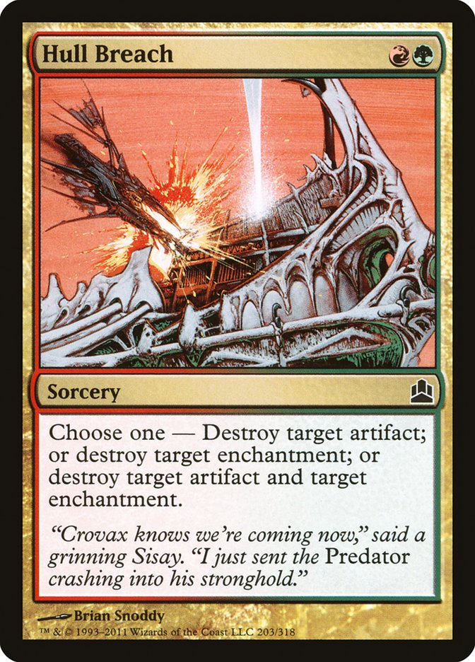Brisement de coque [Commander 2011]
