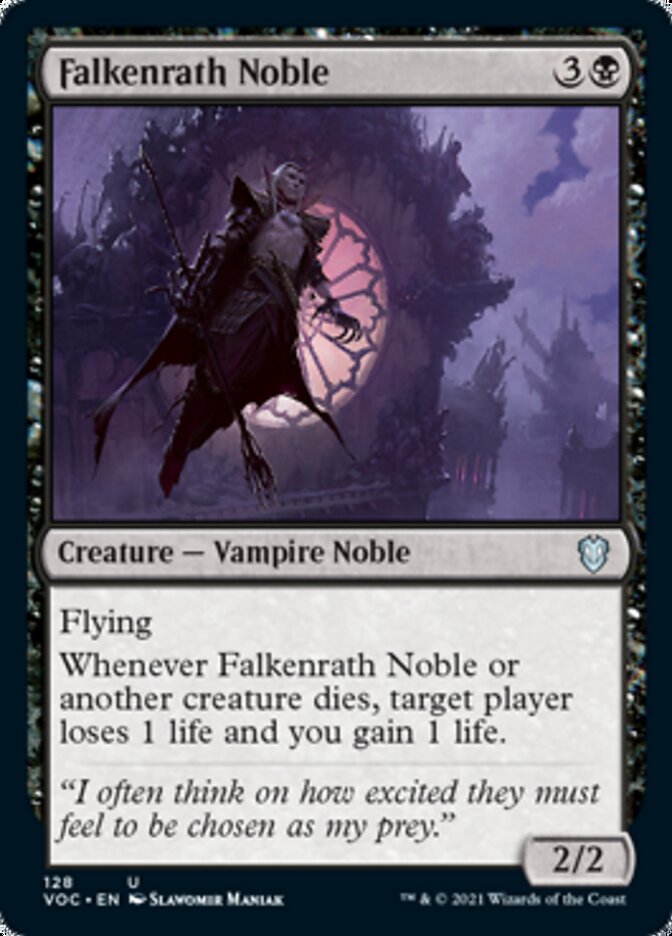 Noble de Falkenrath [Innistrad : Épousailles écarlates Commander]