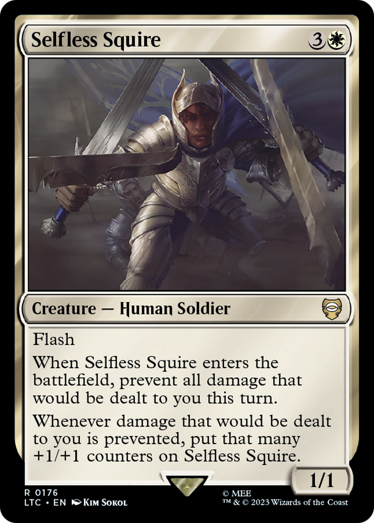 Écuyer altruiste [Le Seigneur des Anneaux : Contes de la Terre du Milieu Commander]