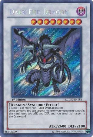 Dragon de la Fin Sombre [LCGX-FR188] Secret Rare