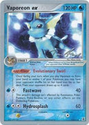 Vaporeon ex (110/113) (Ascenso Legendario - Tom Roos) [Campeonatos Mundiales 2007]