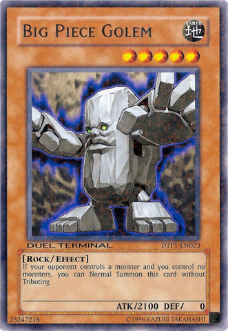 Gólem Gran Pieza [DTP1-SP023] Rara
