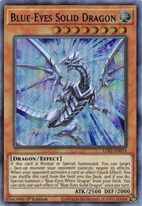 Dragon Solide aux Yeux Bleus (Violet) [LDS2-EN014] Ultra Rare