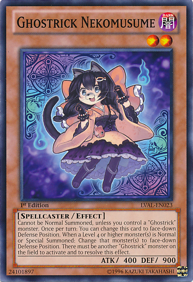 Ghostrick Nekomusume [LVAL-EN023] Commune