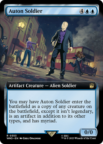 Soldat autonome (Illustration étendue) [Doctor Who]
