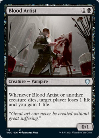 Blood Artist [Innistrad: Voto Carmesí Commander]
