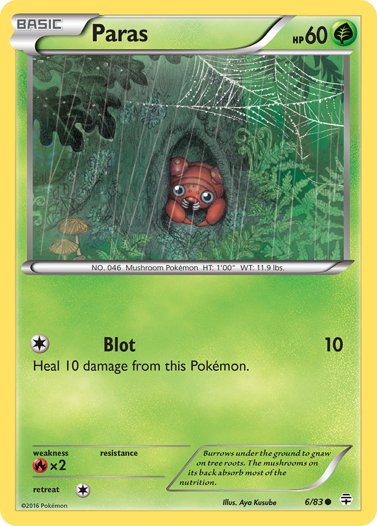 Paras (6/83) [XY: Générations]