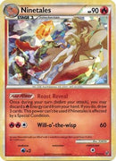 Ninetales (7/123) (Hielo Agrietado) [Oro Corazón & Plata Alma: Indomable]