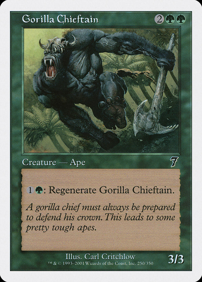 Gorille Chieftain [Septième édition]