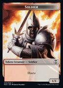 Soldat (33) // Diable Jeton recto-verso [Rues de la Nouvelle Capenna Jetons Commander]