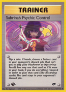 Control Psíquico de Sabrina (121/132) [Desafío del Gimnasio 1ª Edición]