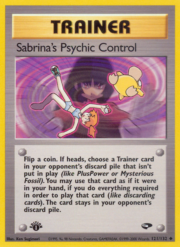Control Psíquico de Sabrina (121/132) [Desafío del Gimnasio 1ª Edición]