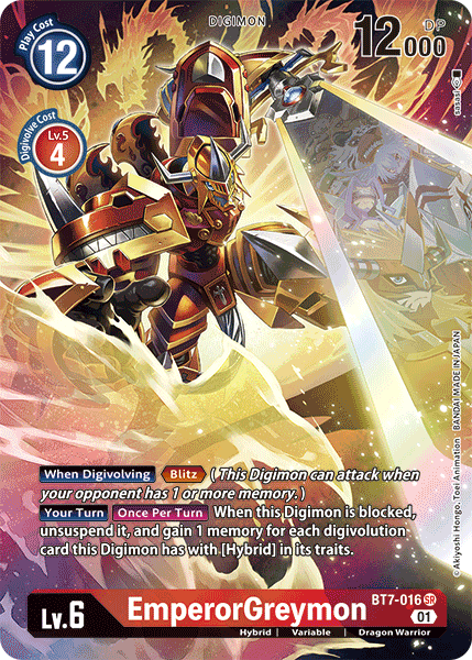 EmperorGreymon [BT7-016] (Arte alternativo) [Next Adventure]