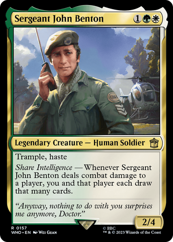 Sargento John Benton [Doctor Who]