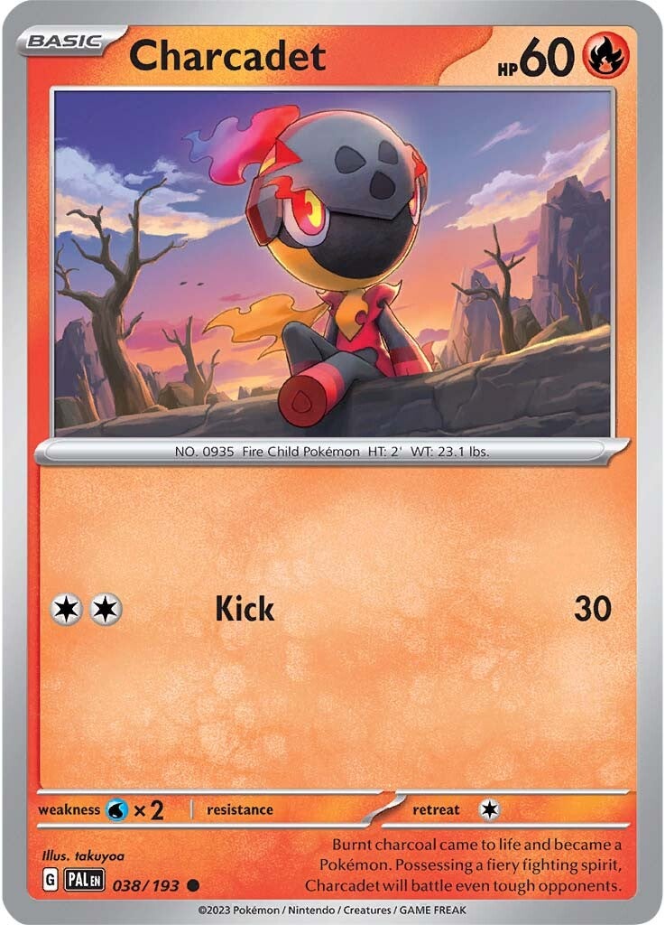 Charcadet (038/193) [Escarlata y Púrpura: Evolución en Paldea]