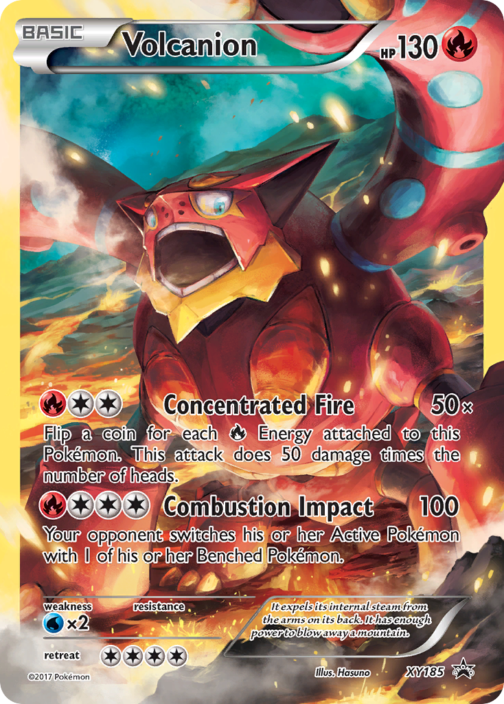 Volcanion (XY185) [XY : Promo Black Star]