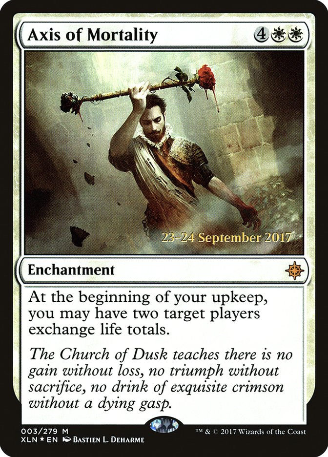 Axe de mortalité [Cartes promos d'avant-première Ixalan]