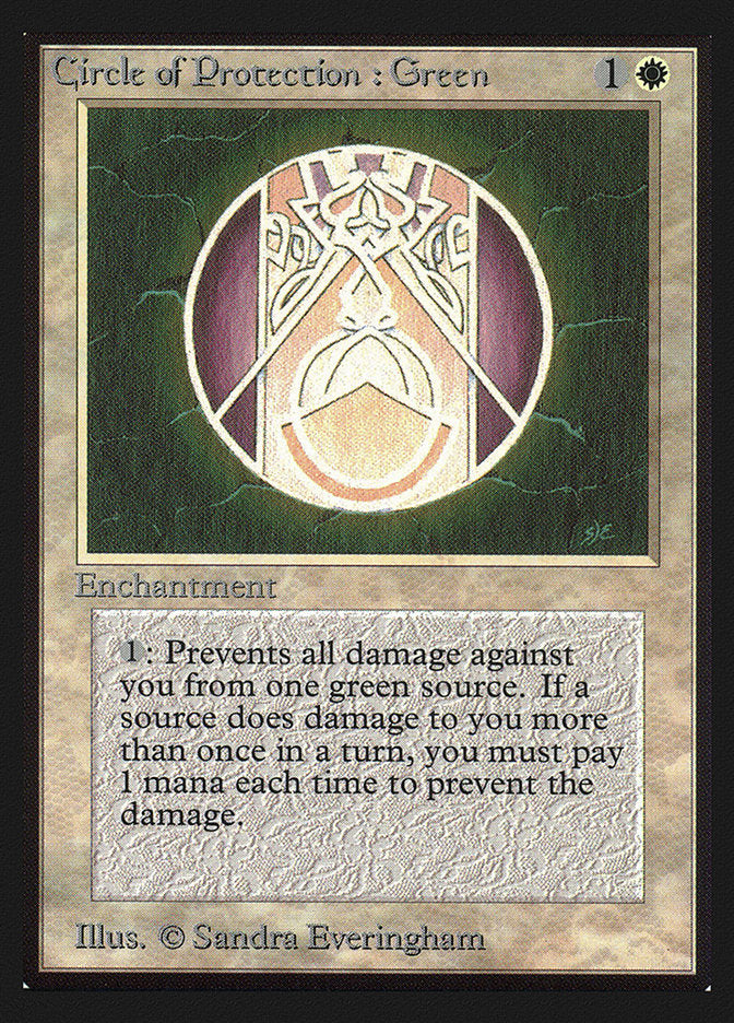 Cercle de protection : Vert [Édition Collector]