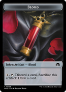 Germe phyrexian // Jeton de Sang recto-verso [Jetons Modern Horizons 3]