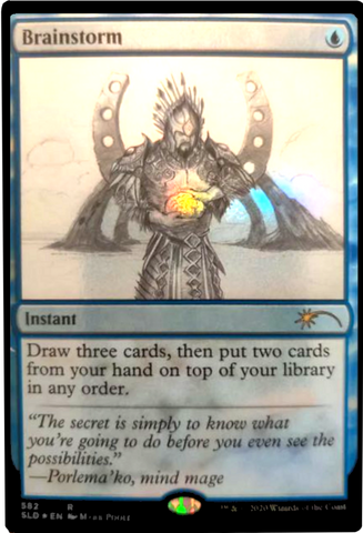 Tormenta Cerebral (Boceto) [Promociones de Secret Lair Drop]