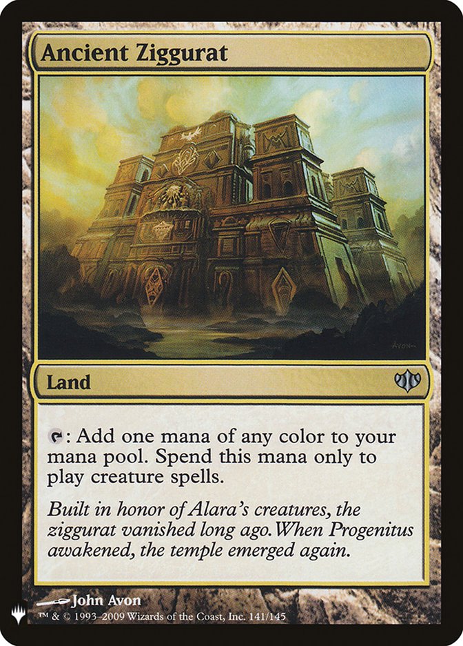 Ziggourat antique [Booster mystère]