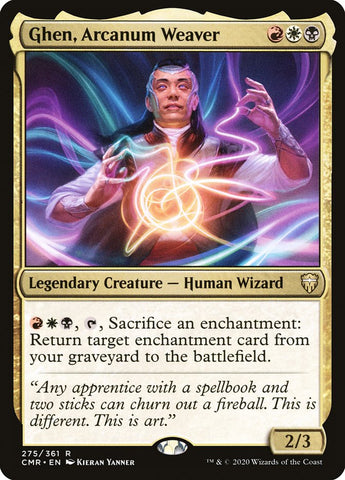 Ghen, Tejedora Arcanista [Commander Legends]