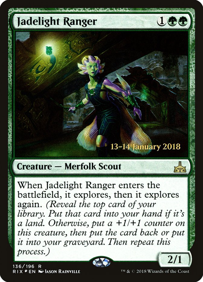 Guardabosque Luminoso [Sobres promocionales de preestreno de Rivales de Ixalan]