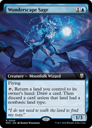 Mago de Paisaje Maravilloso (Arte Extendido) [Commander de Modern Horizons 3]