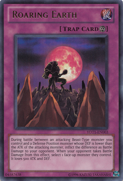Rugissement Terrestre (5D's Duel Transer) [YDT1-FR003] Ultra Rare
