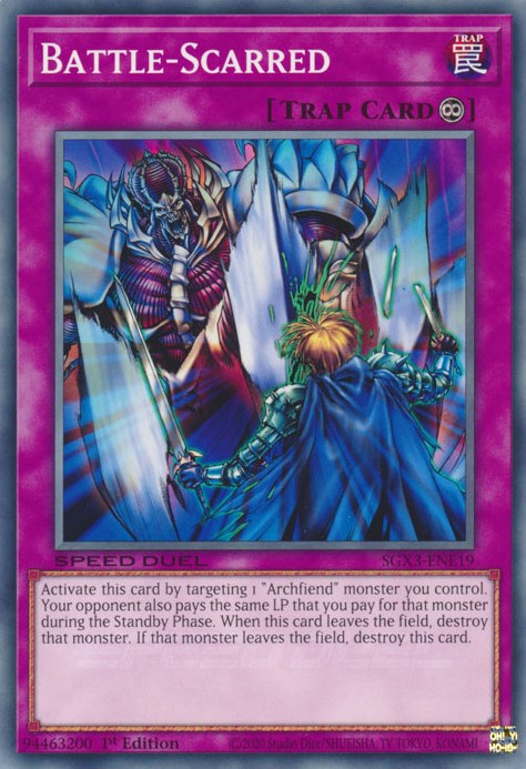 Cicatriz de Batalla [SGX3-ENE19] Común