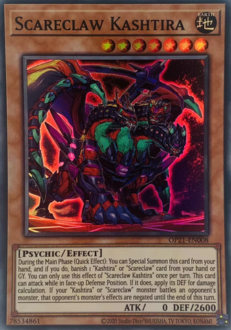 Corneffroi Kashtira [OP21-EN008] Super Rare