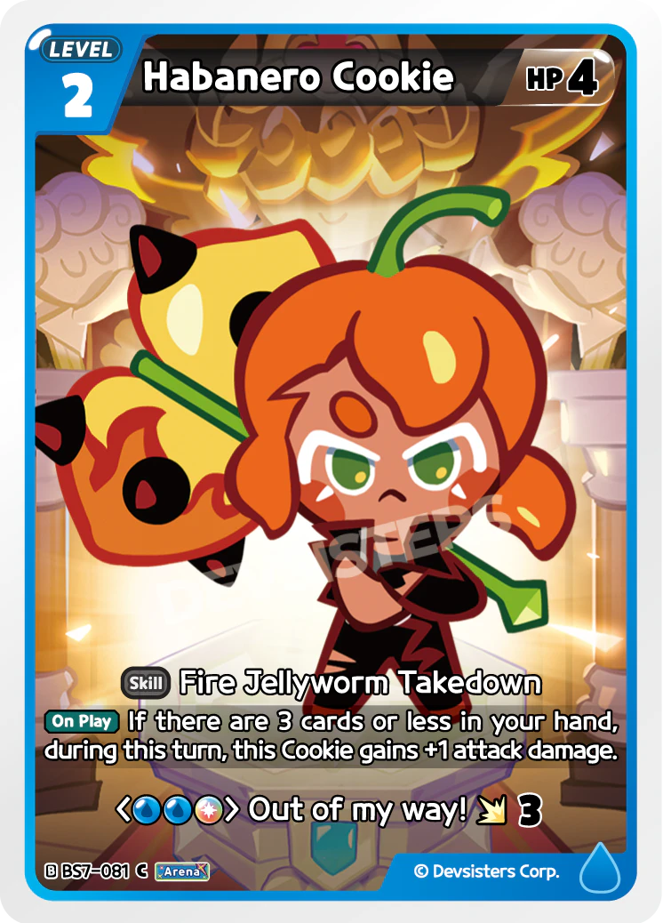 Image for Habanero Cookie (BS7-081) (BS7) - CookieRun: Braverse TCG