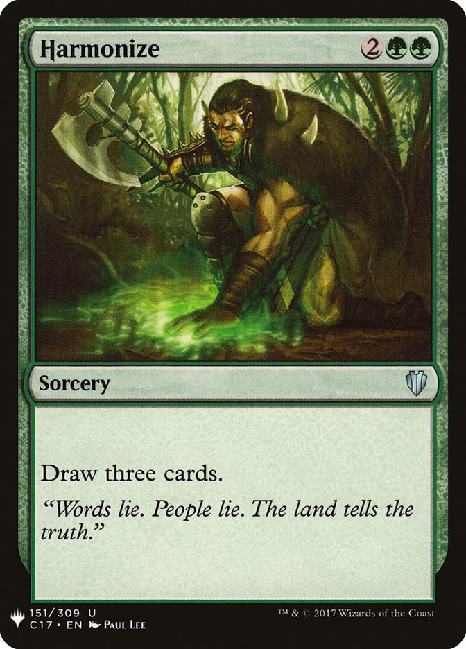 Harmonisation [Mystery Booster]