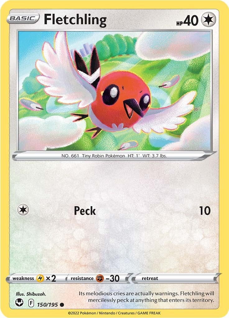 Fletchling (150/195) [Espada y Escudo: Tempestad Plateada]