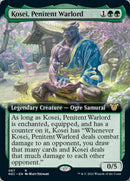 Kosei, seigneur de guerre pénitent (Extended Art) [Commander Kamigawa : Dynastie néon]