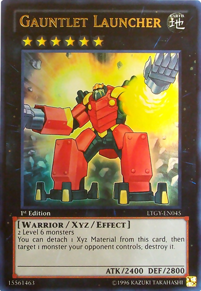 Lanceur Gauntlet [LTGY-FR045] Ultra Rare