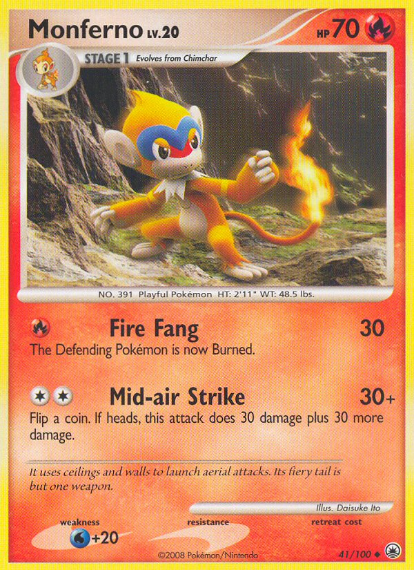 Monferno (41/100) [Diamant & Perle : Aube Majestueuse]
