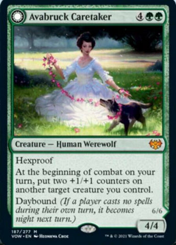 Celadora de Avabruck // Maestra de caza de Colina Hueca [Innistrad: Voto Carmesí]