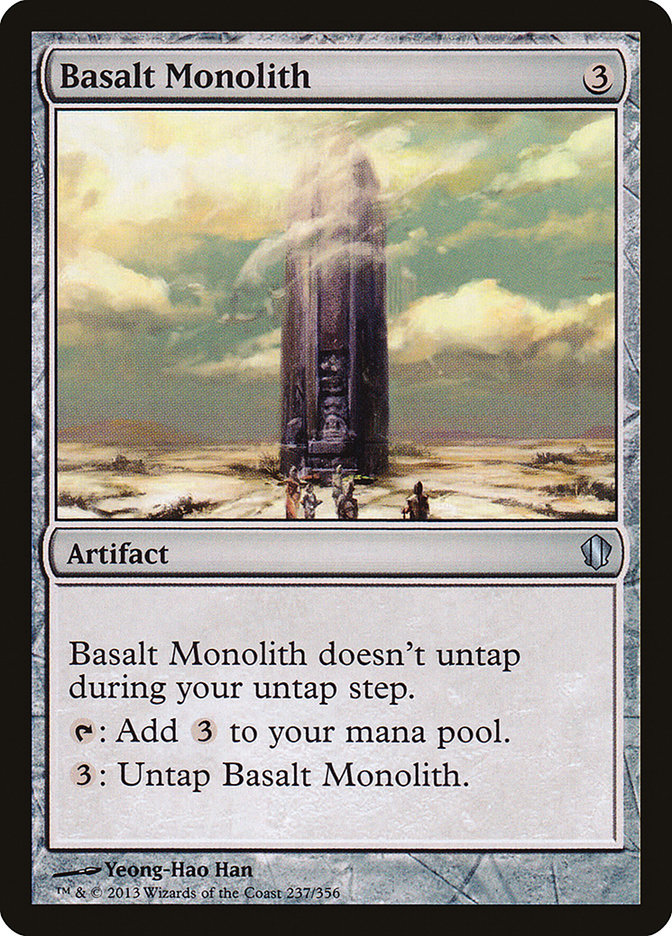 Monolithe de basalte [Commander 2013]