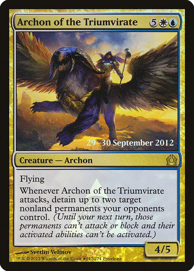 Archon du Triumvirat [Promos d'avant-première Retour à Ravnica]