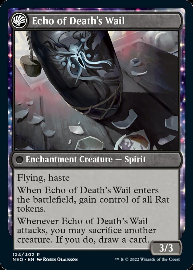 Hommage à Horobi // Écho du hurlement de la Mort [Kamigawa : Neon Dynasty]
