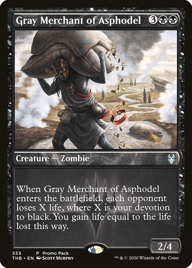 Marchand gris d'Asphodèle (Promo Pack) [Promos Theros par-delà la mort]