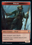 Pirate // Gobelin Jeton recto-verso [Commander Legends: Battle for Baldur's Gate Tokens]